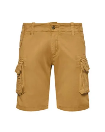Pantaloni scurti barbati  176203 13, Bumbac, Maro, Maro