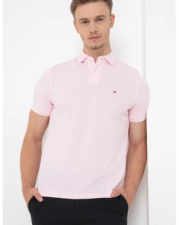 Tricou polo din amestec de bumbac organic
