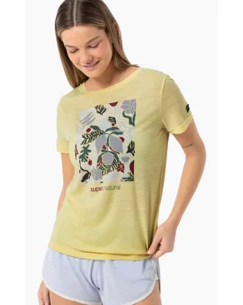 Tricou din amestec de lana Dolce Vita, Galben
