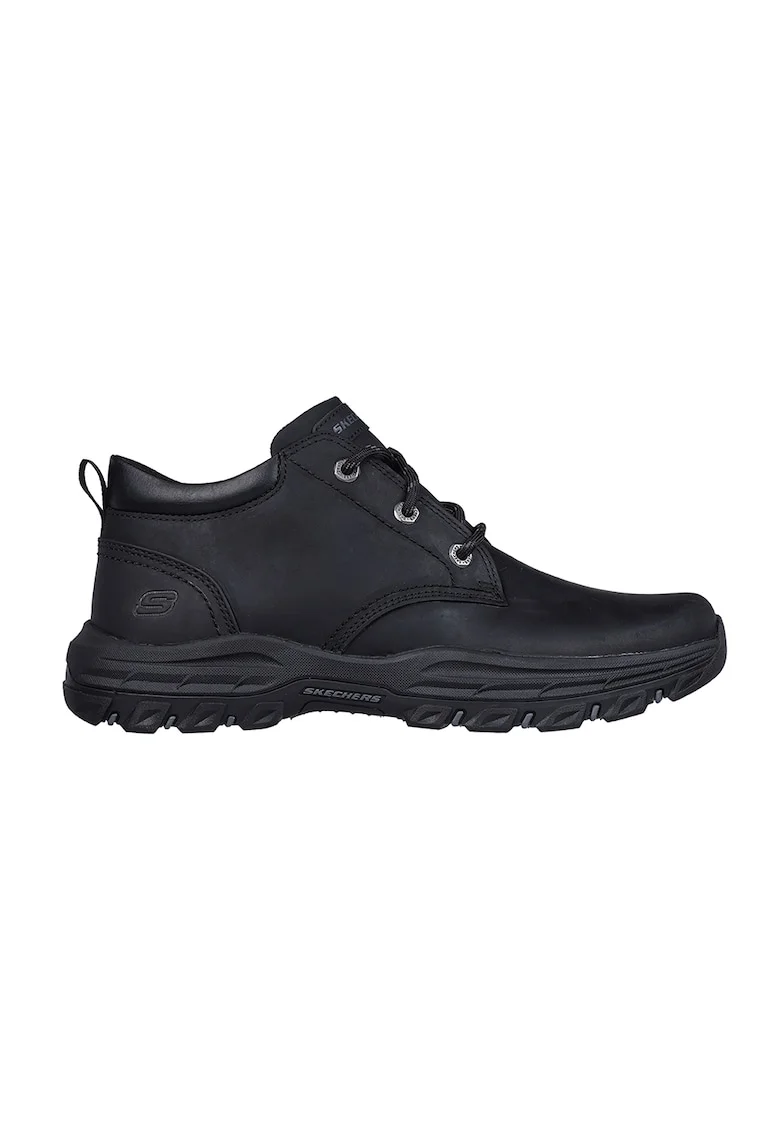 Ghete de piele nabuc Knowlson Ramhurst, Negru