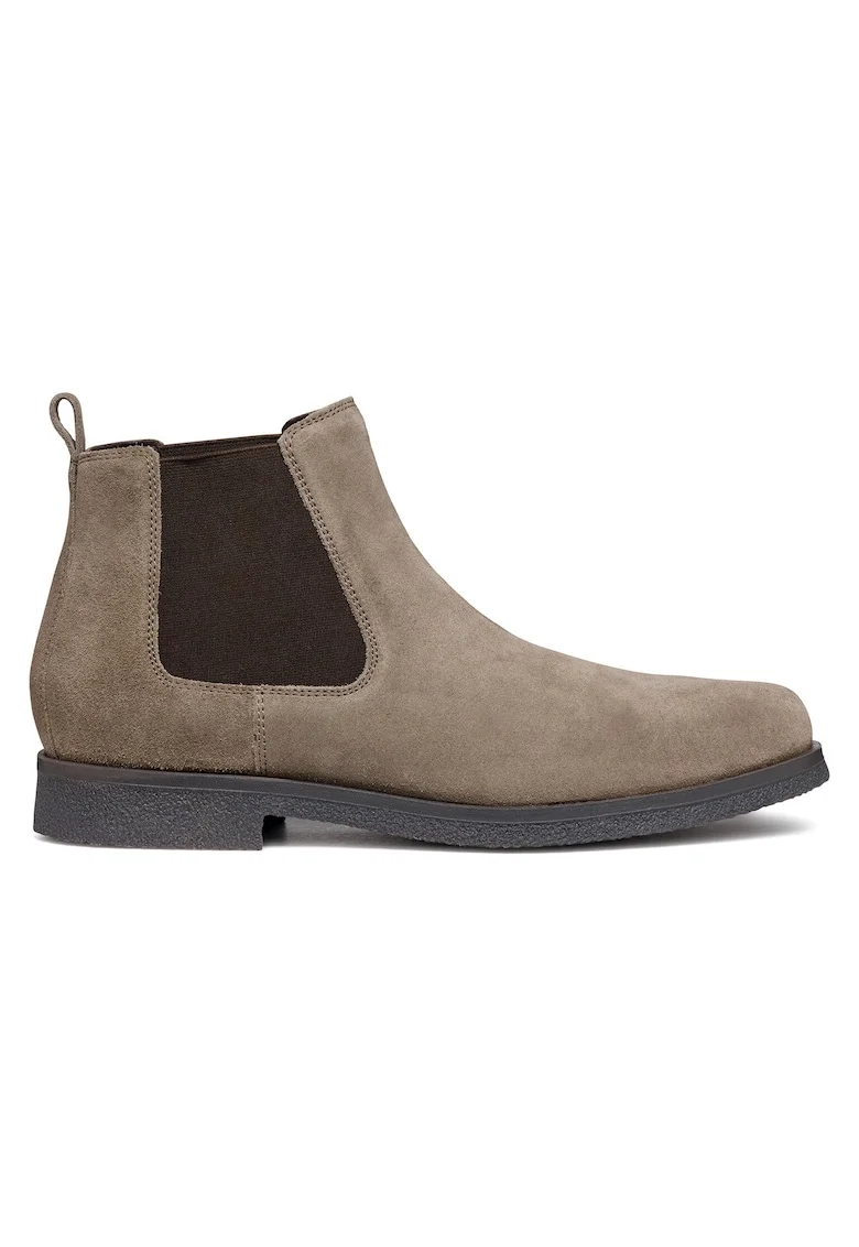 Ghete barbati,  piele naturala, bej, Bej