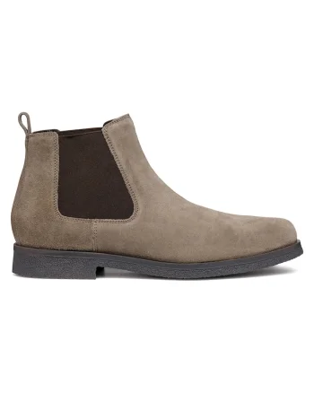 Ghete barbati,  piele naturala, bej, Bej