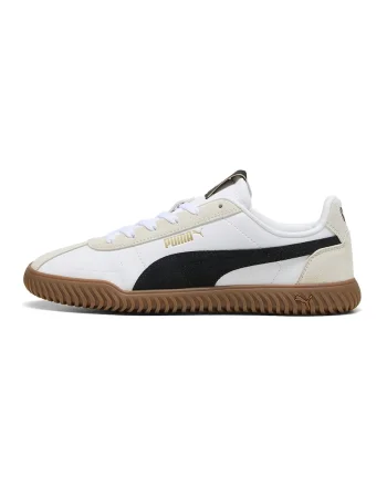 Pantofi sport Kayzer OG de piele ecologica si piele intoarsa, Alb/Negru/Crem