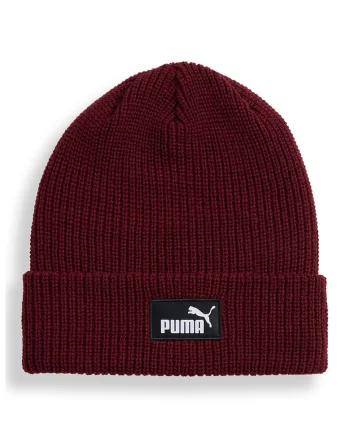 Caciula unisex cu logo, Visiniu
