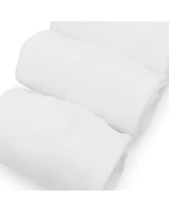 Sosete unisex  alb, set 3 perechi,