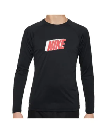 Bluza inot copii cu protectie UV UPF 40+  3D Combo Long Sleeve Hydroguard, marime XS, negru