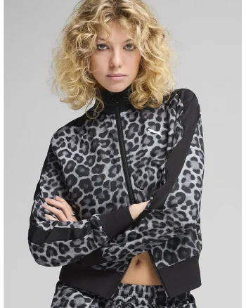 Bluza de trening cu fermoar T7 Leo Luxe