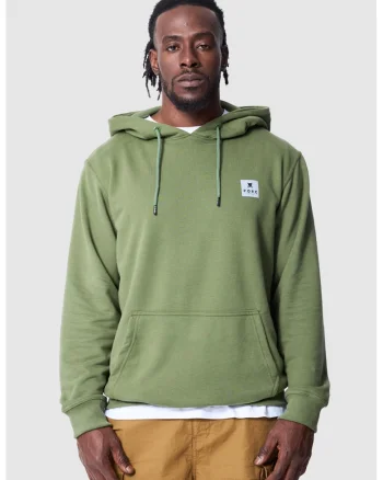Hanorac unisex cu buzunar kangaroo, Verde sparanghel
