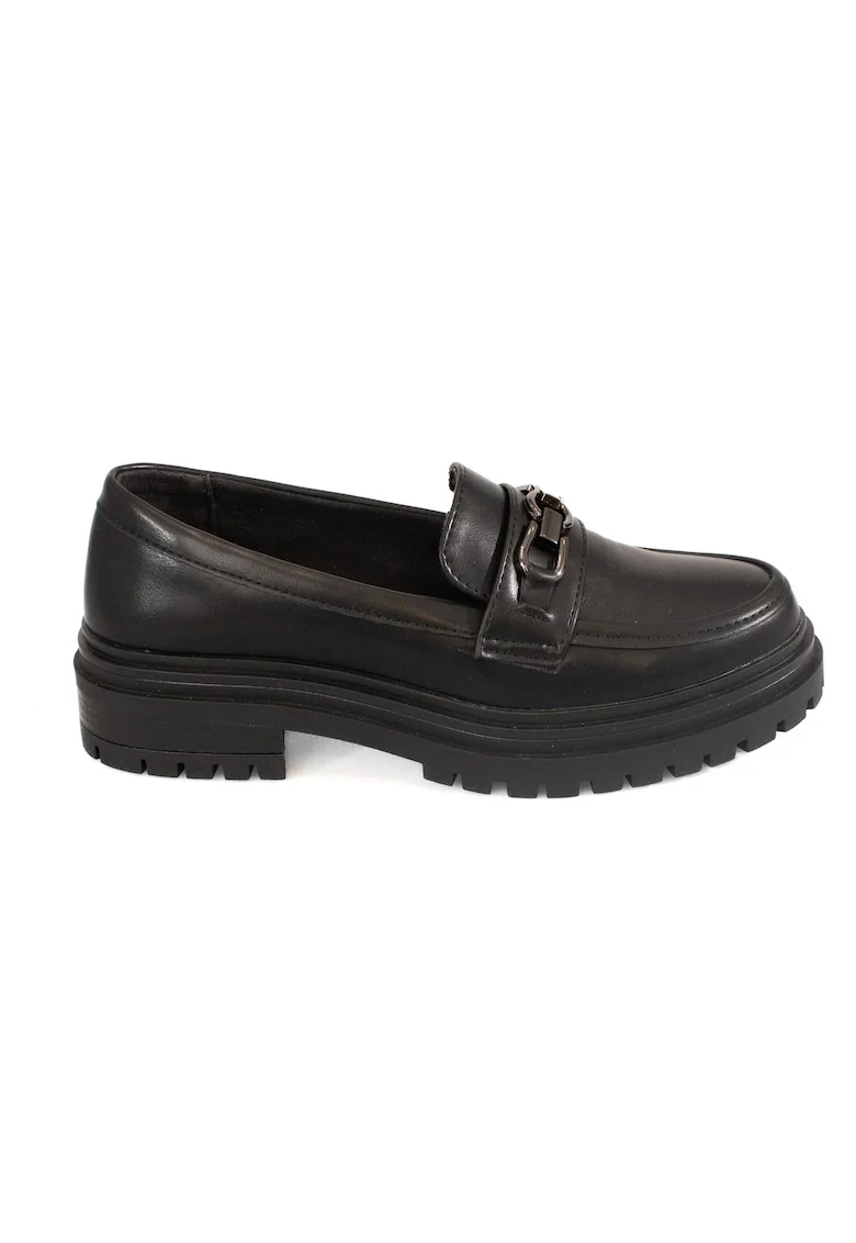 Pantofi de dama,  Brenda, piele ecologica, negru