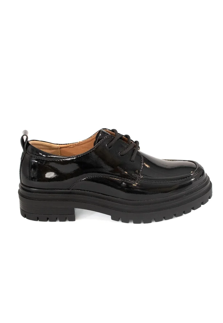 Pantofi de dama,  Melissa, piele ecologica, negru, Negru