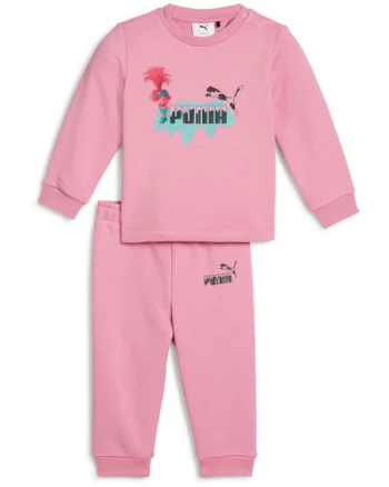 Trening copii Puma X Trolls Minicat Crew Jogger Tr 62738248
