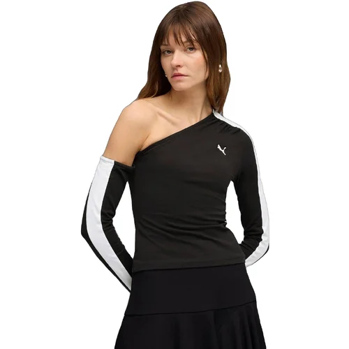 Bluza femei Puma T7 Asymmetric Longsleeve 63462301