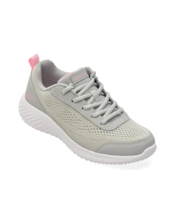 Pantofi sport SKECHERS gri, 303679L, din material textil