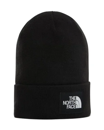 Caciula unisex cu aplicatie logo Dock Worker, Negru