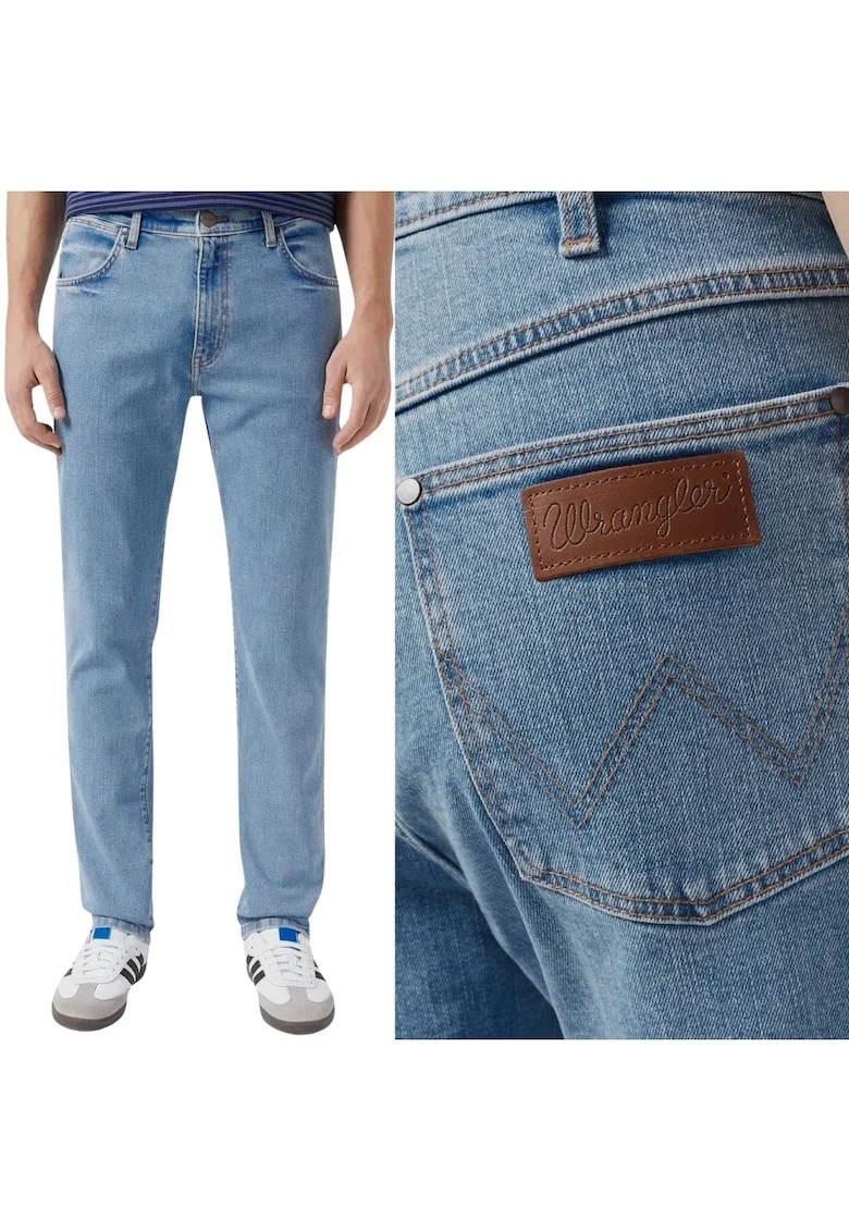 LARSTON SLIM Stride BLUE DENIM blugi ajustati W32 L30