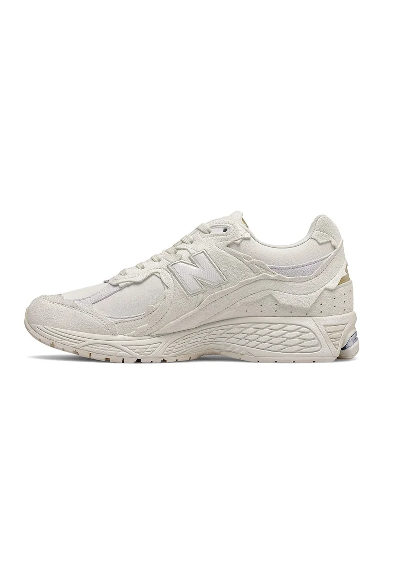 Pantofi sport low-cut din piele intoarsa, Alb fildes