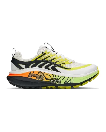 Pantofi Stinson 8 pentru alergare, Alb/Galben