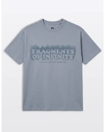 Tricou confortabil din bumbac, Gri