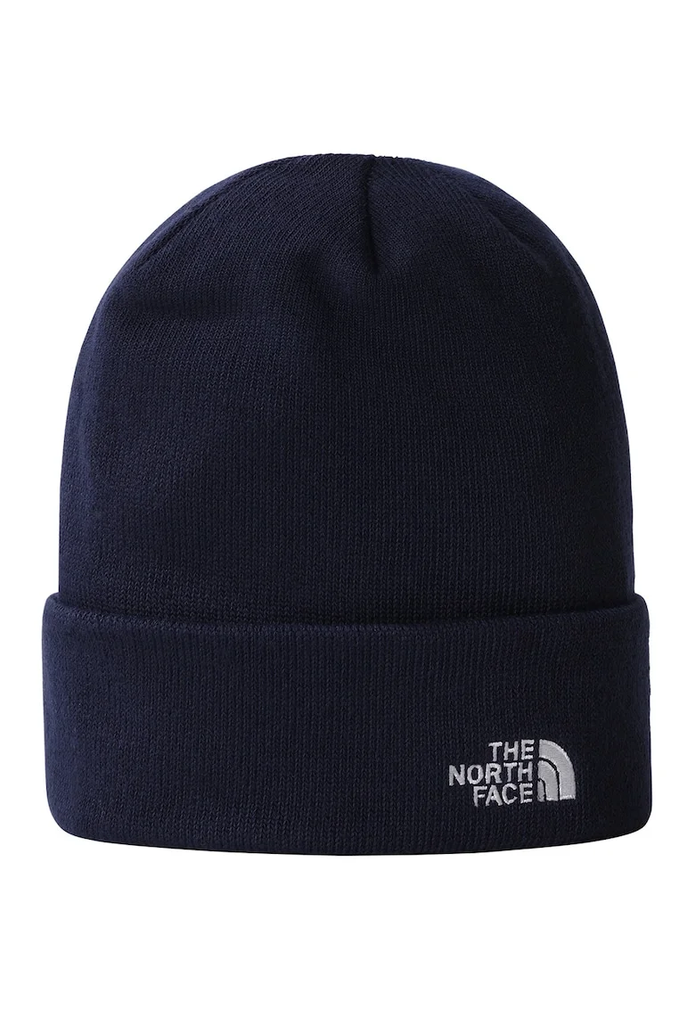 Caciula unisex cu broderie logo Norm, Bleumarin