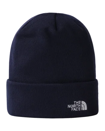 Caciula unisex cu broderie logo Norm, Bleumarin