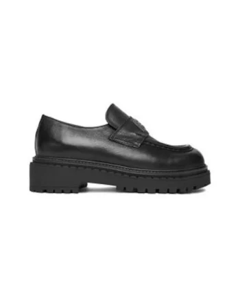 Pantofi dama  EO-DOLUNAY-25FW05, negri, piele naturala,