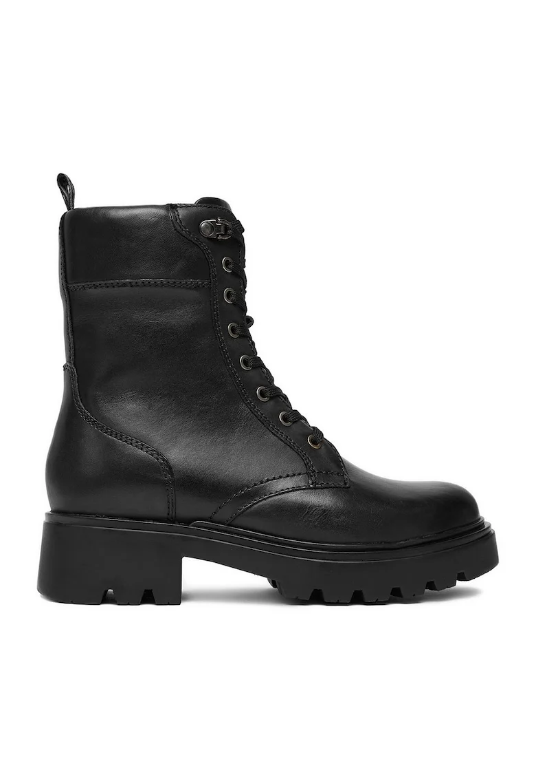 Ghete dama,  piele naturala, negru CEO-WI16-TZ36-02