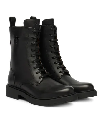 Ghete dama  piele naturala, model 900, culoare negru,