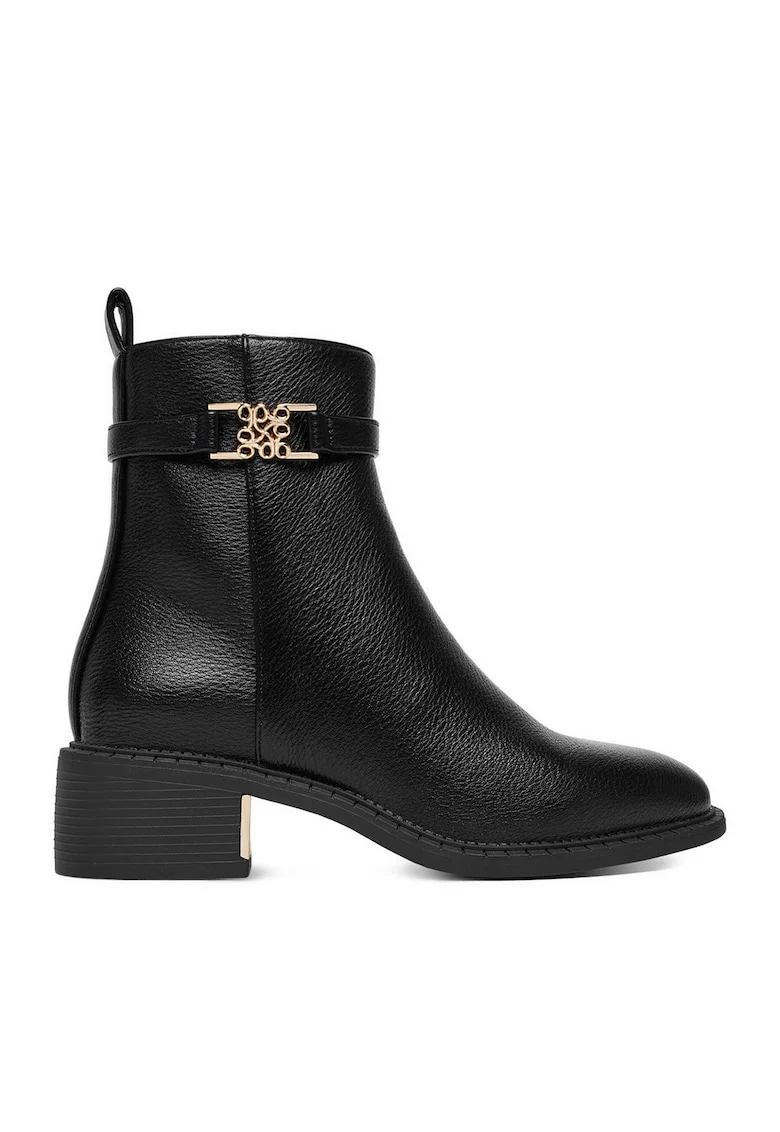 Botine dama  CEO-GAJDA-01, negru, sintetic