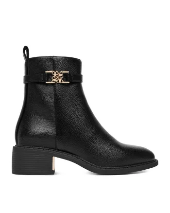Botine dama  CEO-GAJDA-01, negru, sintetic