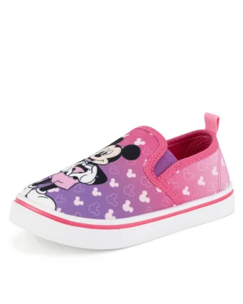 Tenisi frara sireturi, copii,  roz violet, textil,