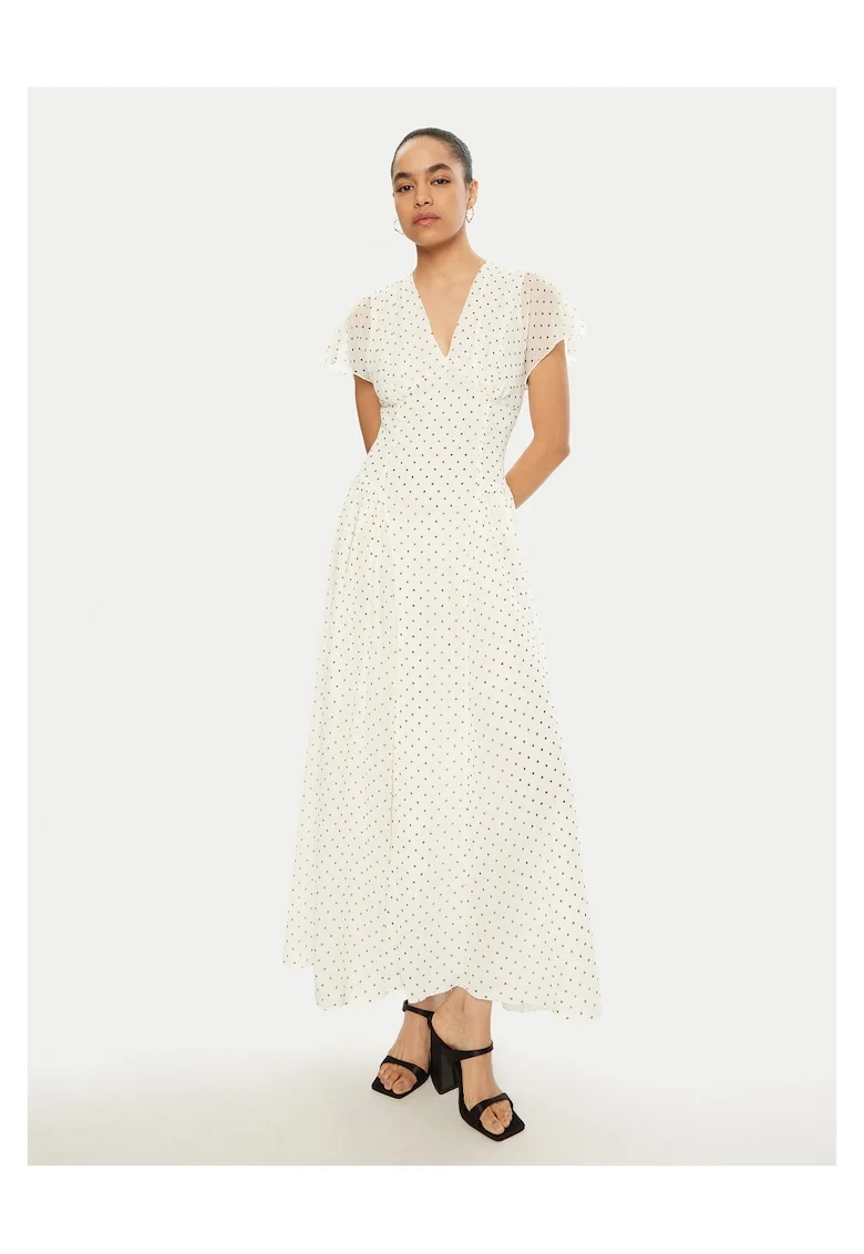 Rochie de zi,  alb