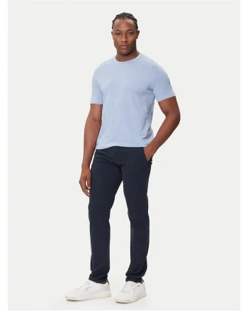 Tricou barbat  albastru, bumbac,
