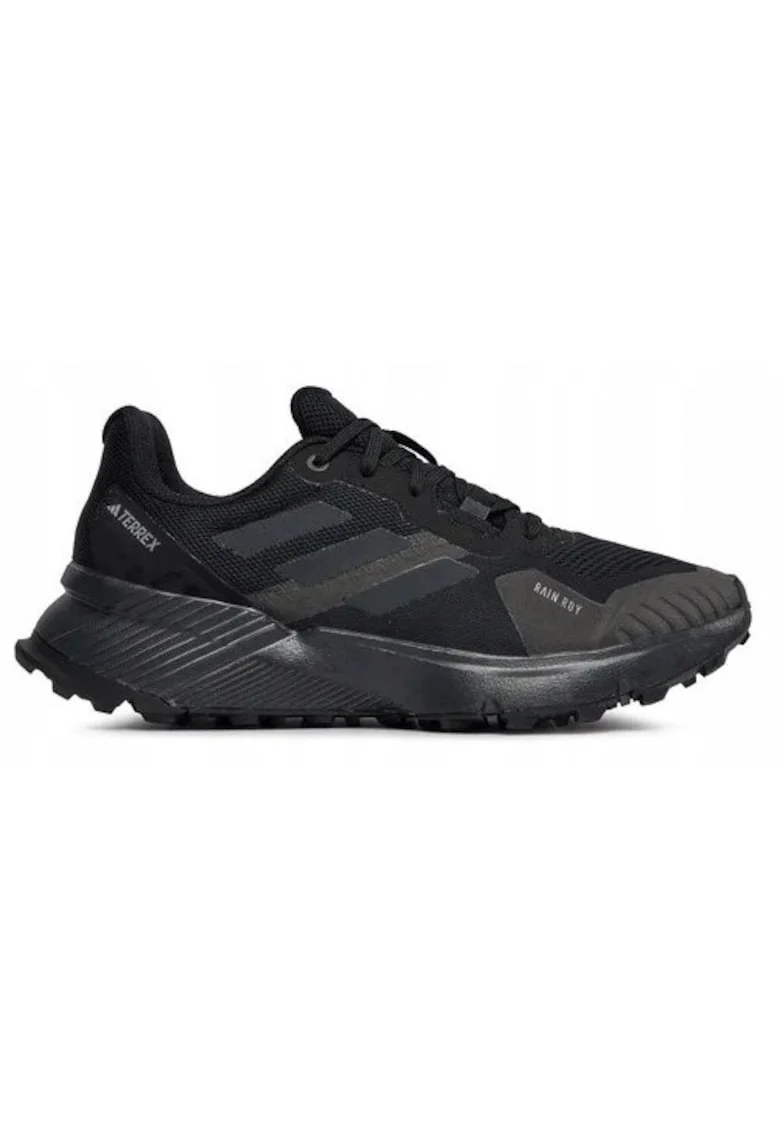 Pantofi sport barbati IF5015,  Sintetic, Negru, Negru