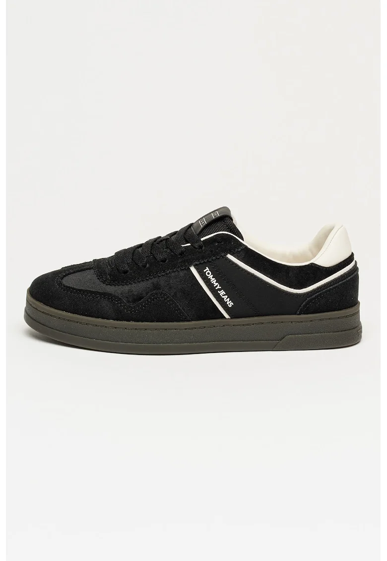 Pantofi sport low-cut din piele intoarsa The Greenwich, Negru