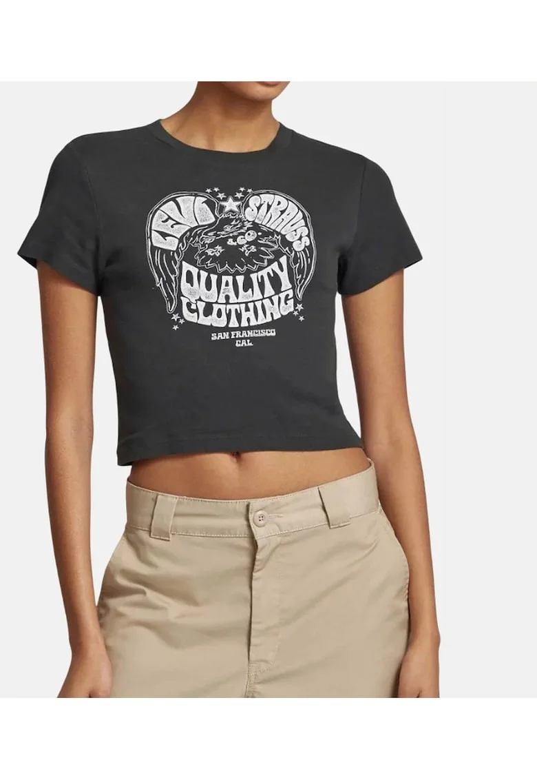 Tricou crop Essential Sporty,
