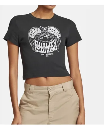 Tricou crop Essential Sporty,