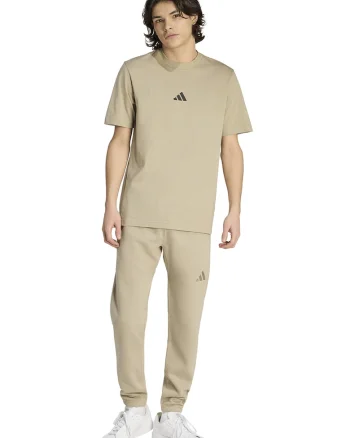 Tricou din bumbac cu logo brodat, Negru/Bej