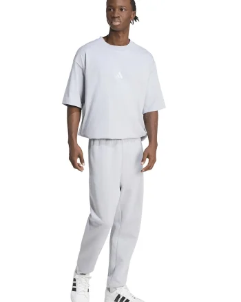 Pantaloni de trening conici cu buzunare laterale, Gri deschis