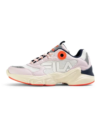 Pantofi sport cu insertii din piele ecologica, Negru/Alb murdar