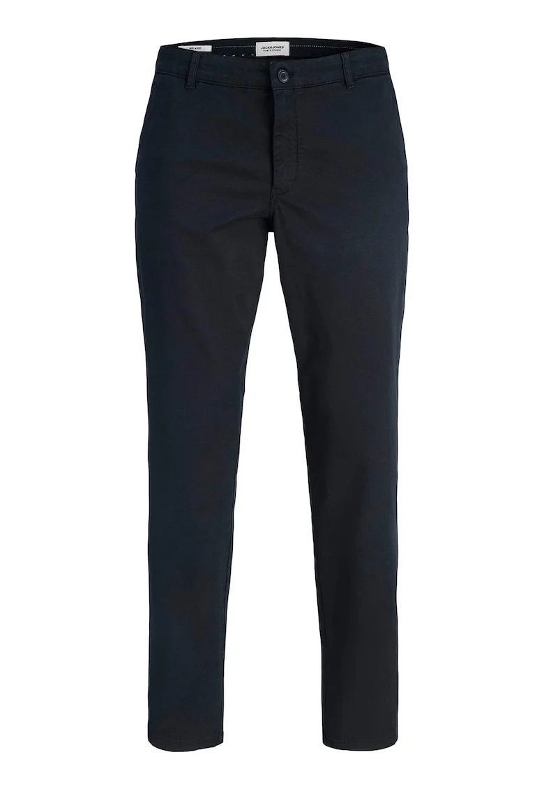 Pantaloni chino, barbati, Jpstollie Vance, Regular Fit, cu talie medie, Albastru