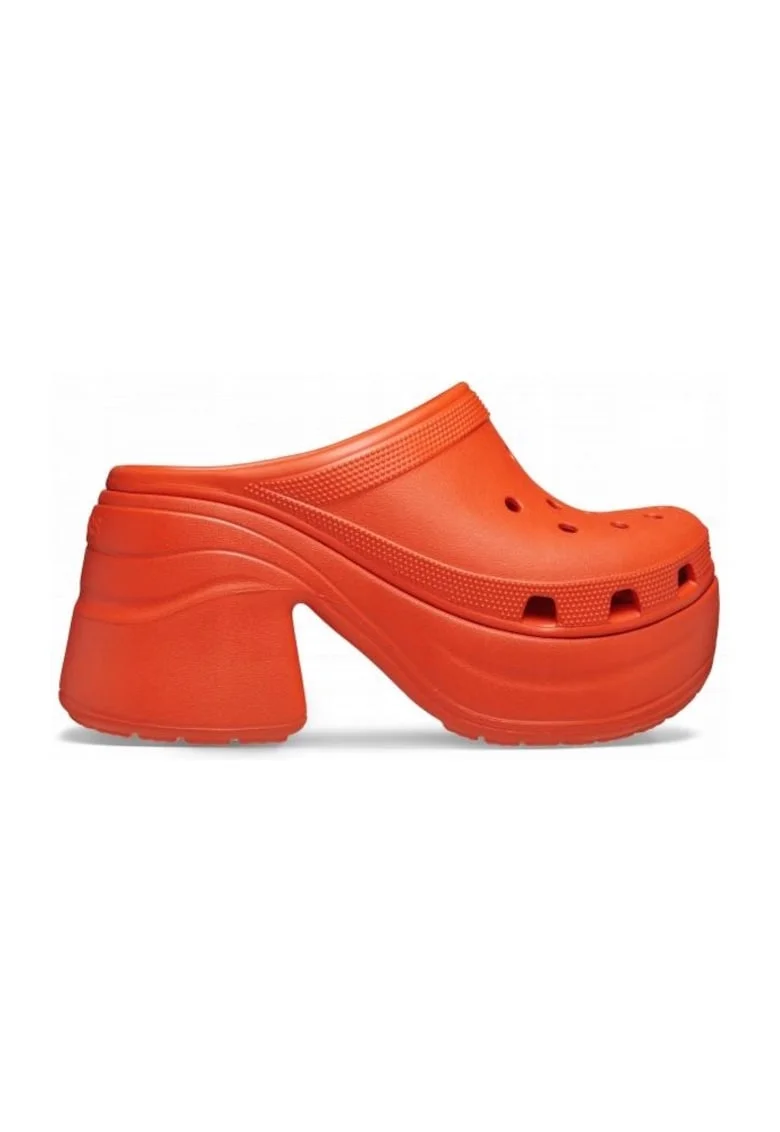 Saboti Femei,  Siren 208547 Clog, Rosu, Verde