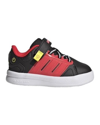 Pantofi sport Lightorama cu LED-uri, Rosu/Negru