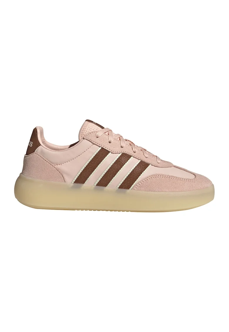 Pantofi sport cu piele intoarsa Barreda Decode, Visiniu/Roz prafuit