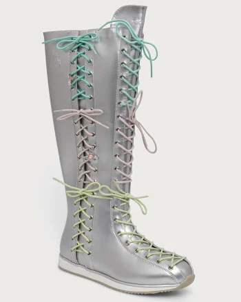 Koi Footwear Numinous Lace Up Charm Long Boots cizme pentru femei