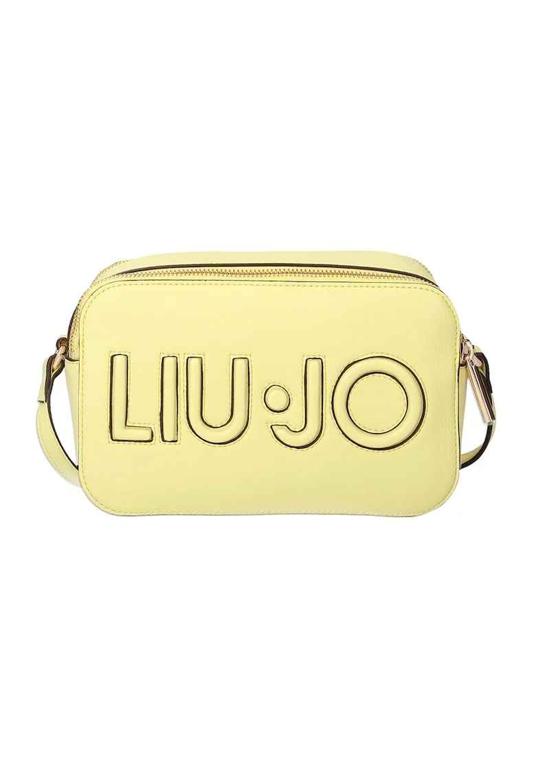 Geanta crossbody cu imprimeu logo