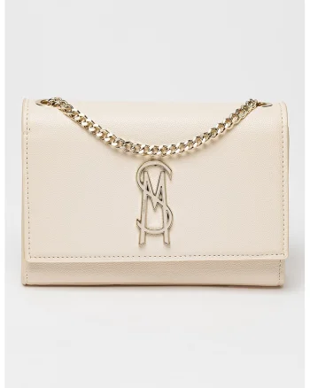 Geanta crossbody de piele ecologica Ramone, Crem