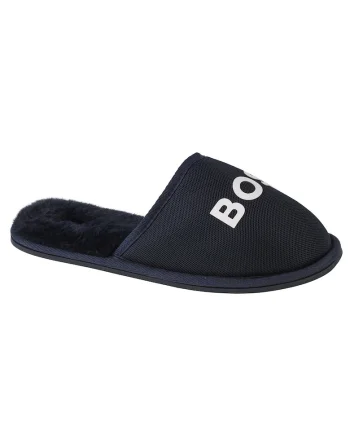 Papuci de casa,  Logo Slippers J29312-849, Albastru marin, Bleumarin