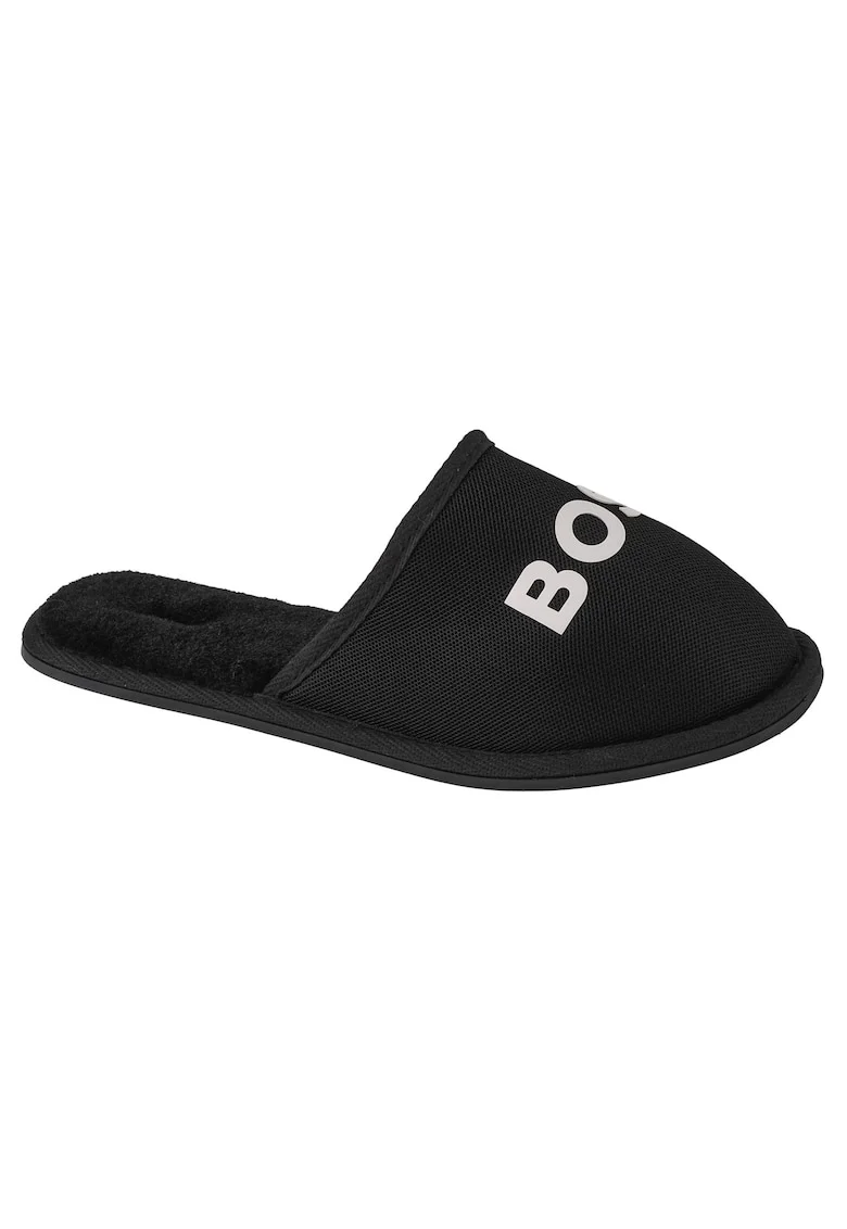 Papuci de casa,  Logo Slippers 29312, Negru