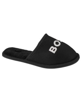 Papuci de casa,  Logo Slippers 29312, Negru
