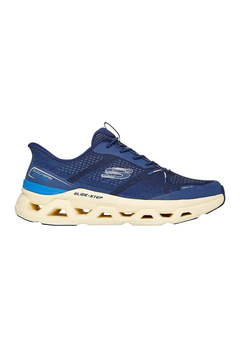 Pantofi sport slip-ins din material textil Glide-Step Altus - Aphtur, Crem/Bleumarin